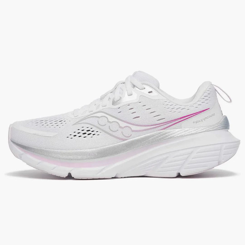 Průvodce Saucony 18 White Fuchsia (Dámské)