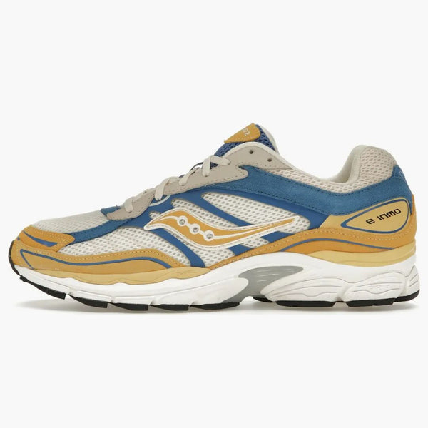 Saucony Program Omni 9 Premium Cream Yellow Royal Blue