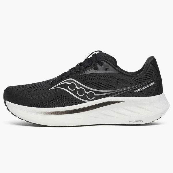 Saucony Ride 18 Bianco nero