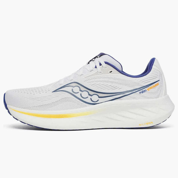 Saucony Ride 18 Azurite bianca