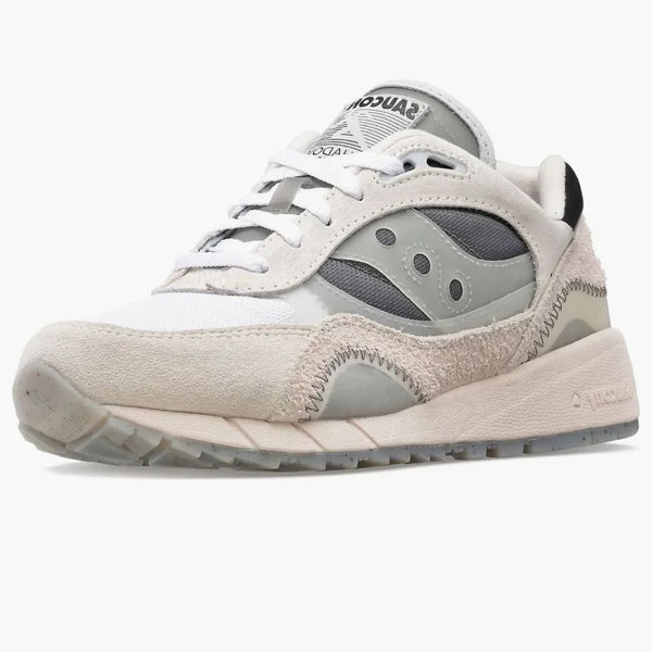 Saucony Shadow 6000 Transparent White Dark Grey