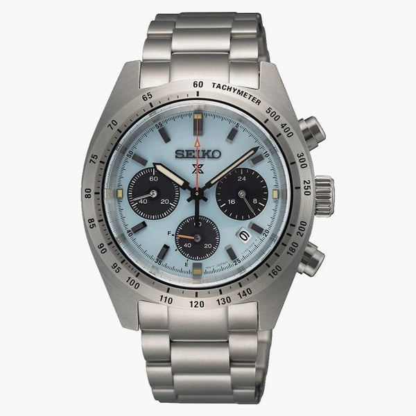 SEIKO PROSPEX 'SPECEM' SOLAR SPEEDTimer Chronograph Evropský exkluzivní SSC937P1