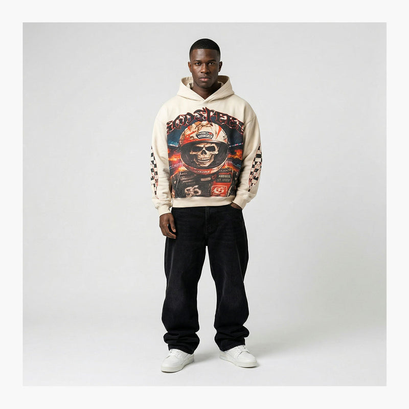Godspeed Racer Goldie Hoodie Bone