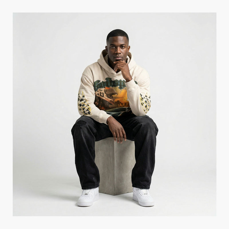 Godspeed Sunset Drift Hoodie Bone
