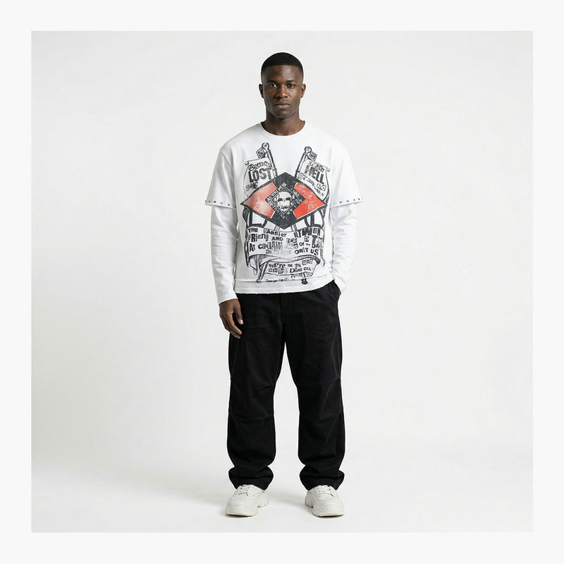 Lost Intricacy Westwood Longsleeve White