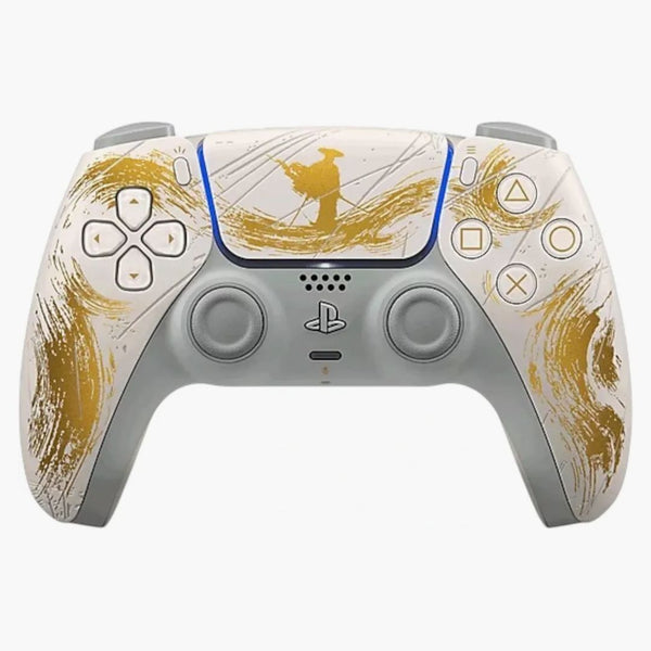 Sony Playstation Ps5 Dualsense Ghost Of Yotei Gold Limited Edition