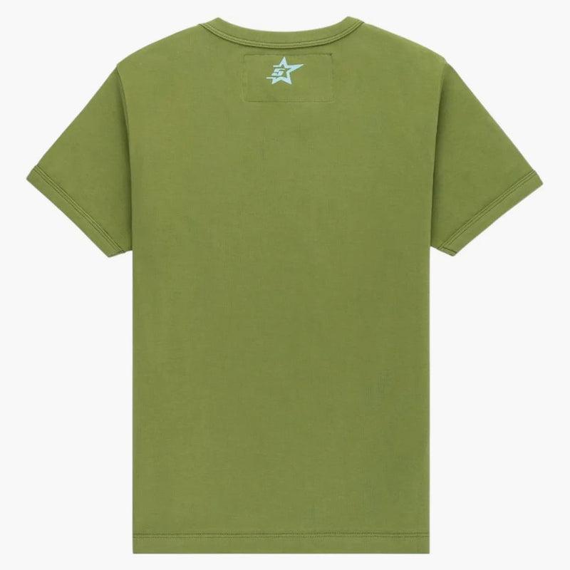 Sp5der All Star Baby Tee Olive