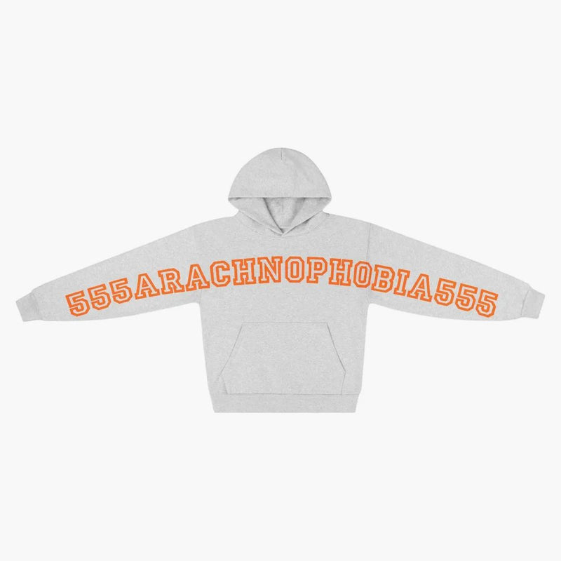 Sp5der Arach Hoodie Heather Grey