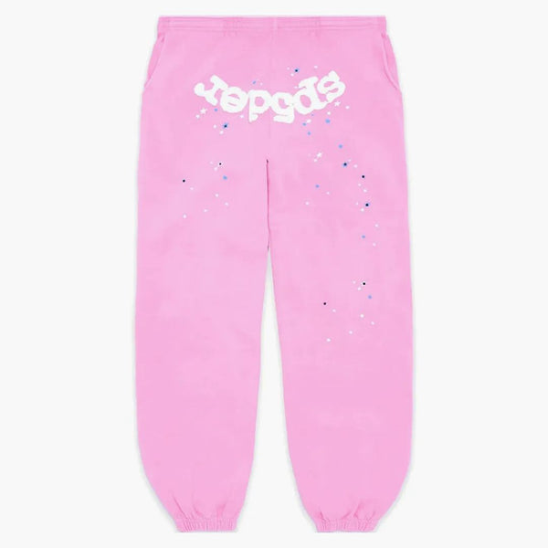 Sp5der Atlanta Sweatpants Pink