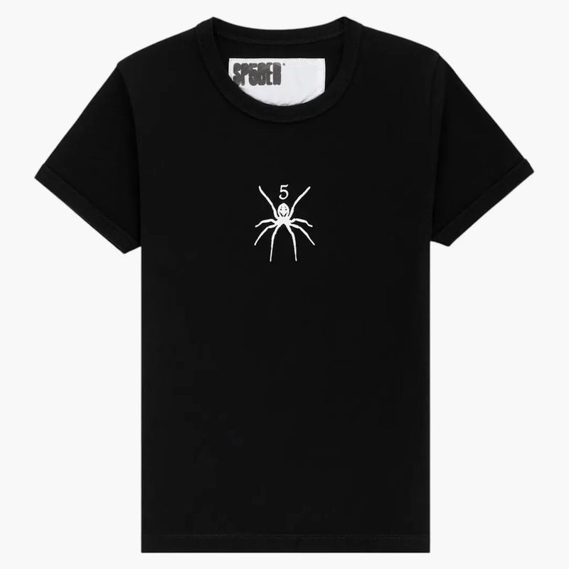 Sp5der Baby Tee Black