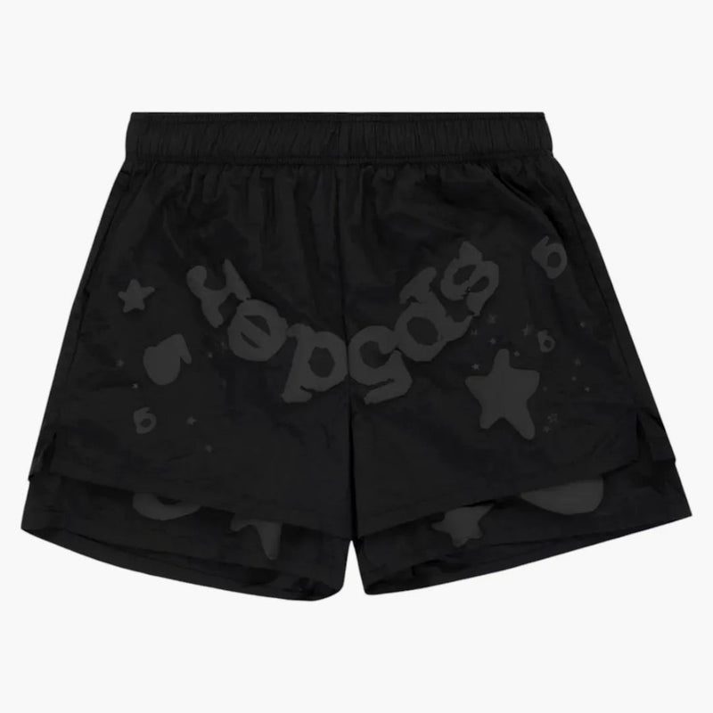 Sp5der Beluga Double Layer Short Black