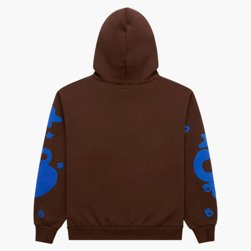 Sp5der Beluga Hoodie Brown