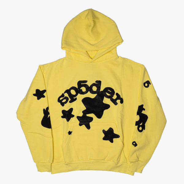 Sp5der Beluga Hoodie Gold