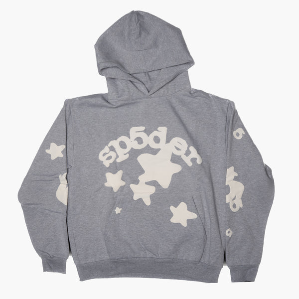 Sp5der Beluga Hoodie Heather Grey