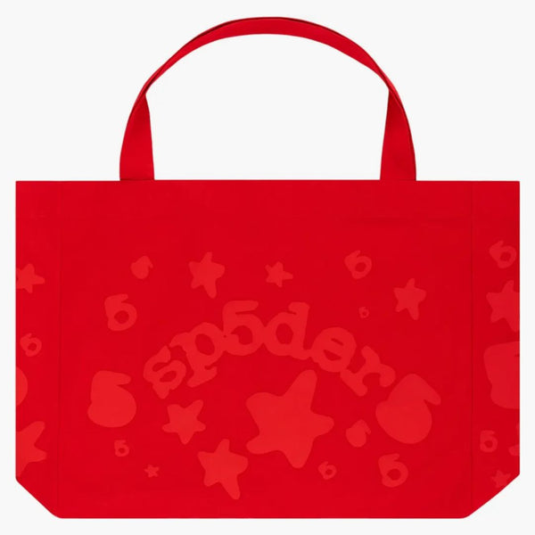 Sp5der Beluga Oversized Tote Red