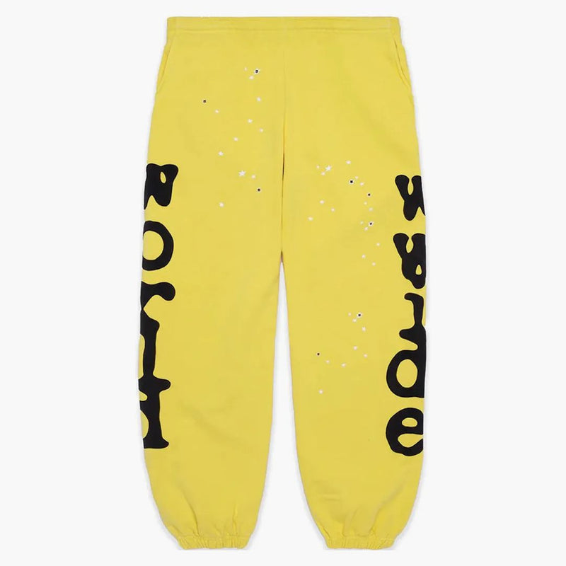 Sp5der Beluga Sweatpants Gold