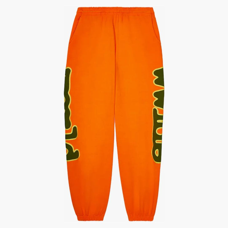 Sp5der World Beluga Sweatpants Orange