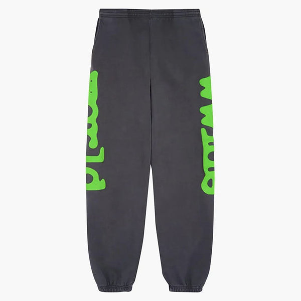 Sp5der Beluga Sweatpants Slate Grey/green