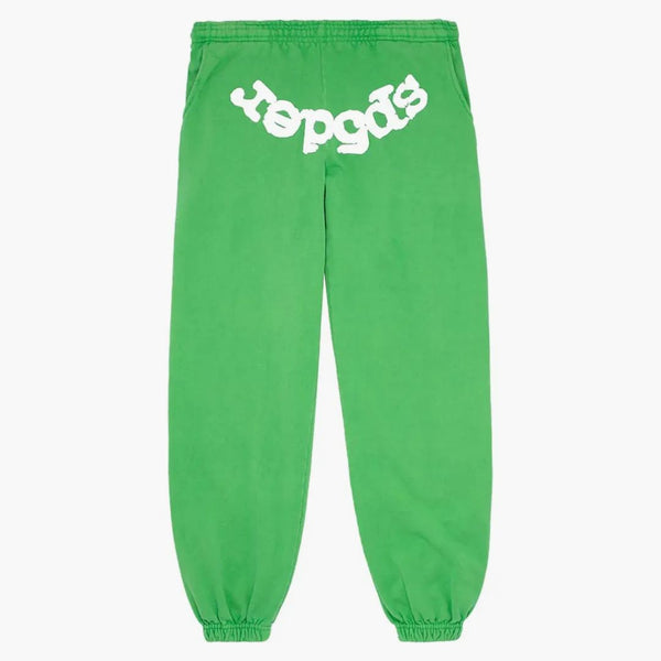 Sp5der Classic Sweatpant Slime Green