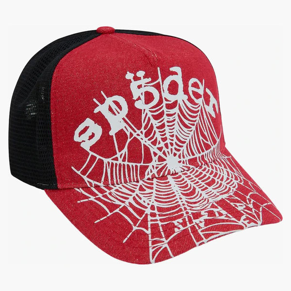 Sp5der Denim Og Web V2 Trucker Red
