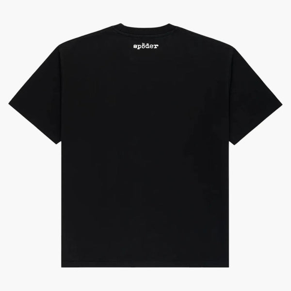 Sp5der Diffused Collegiate Tee Black
