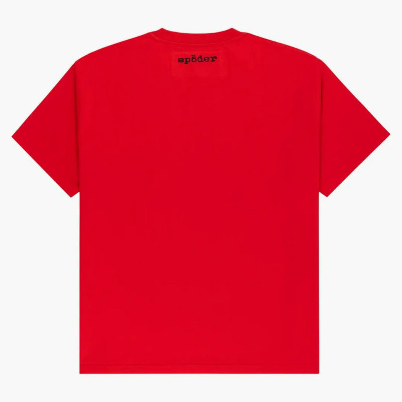 Sp5der Diffused Collegiate Tee Red