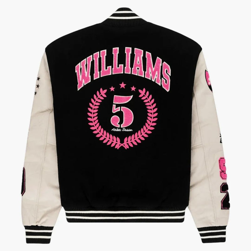 Sp5der Division 5 Varsity Jacket Black