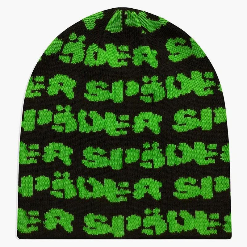 Sp5der Fuzzy Logo Skully Black
