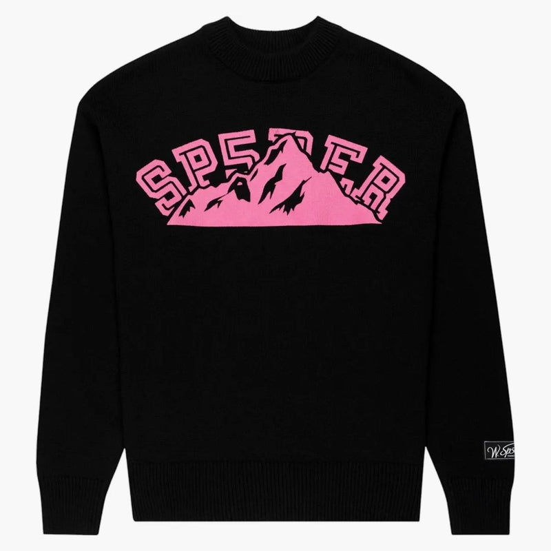 Sp5der Mountain Valley Sweater Black