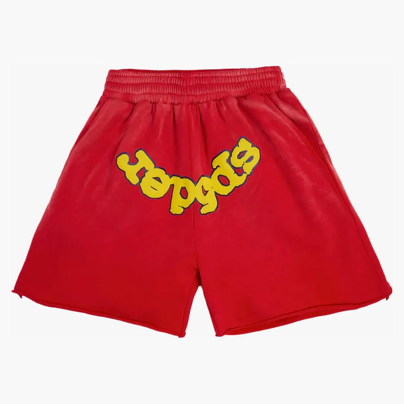 SP5DER OG Logo Skishort Red