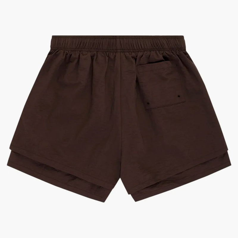 Sp5der Og Web Double Layer Short Brown/orange
