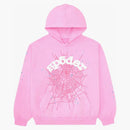 Sp5der Og Web Hoodie Pink