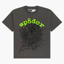 Sp5der Og Web V2 Tee Slate Grey