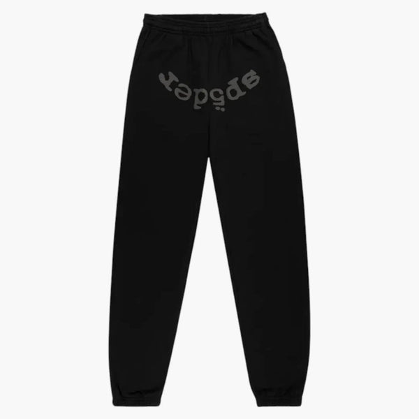 Sp5der Phantom Web Sweatpant Black