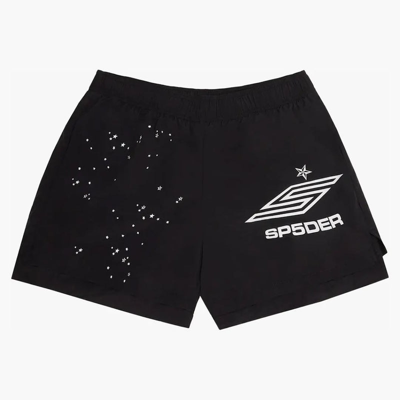 Sp5der Pro Double Layer Short Black