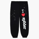 Sp5der Souvenir Sp5 Sweatpants Black