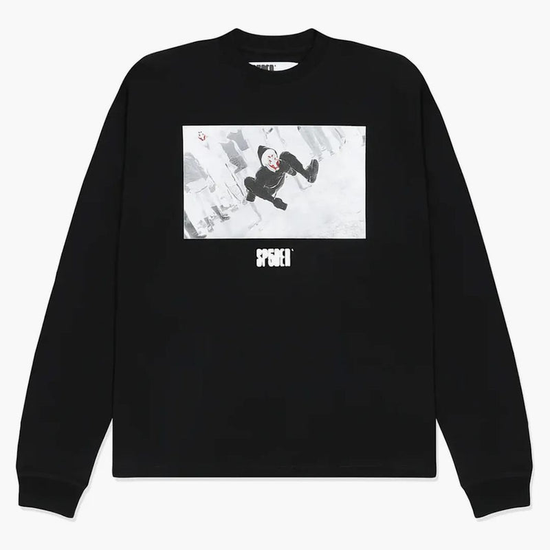 Sp5der Spidey Boy L/S Heavyweight Tea Black
