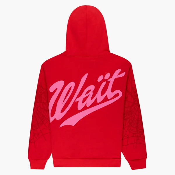 Sp5der Stadium Hoodie Red