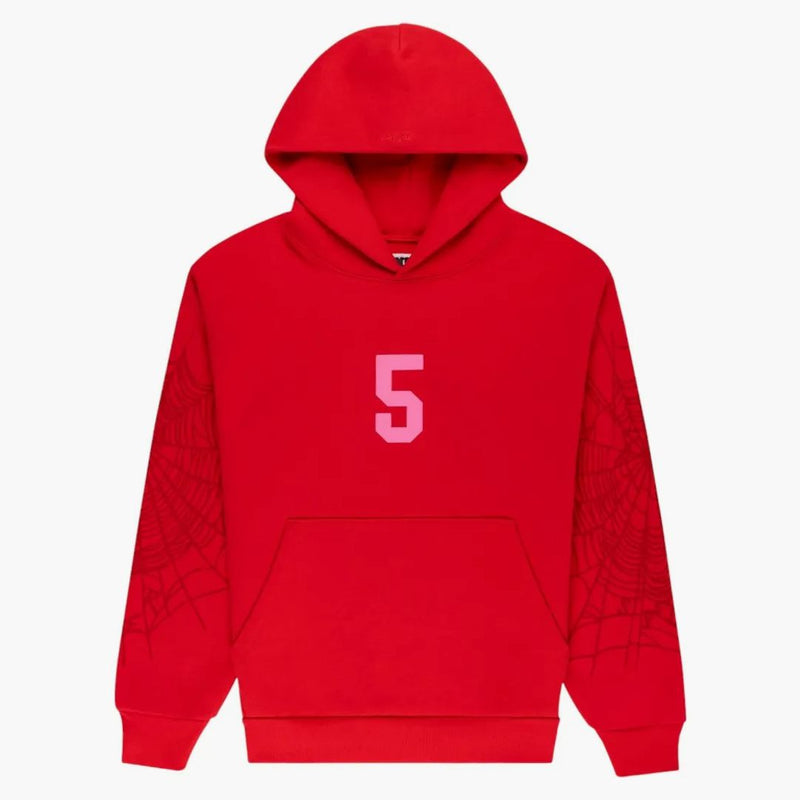 Sp5der Stadium Hoodie Red