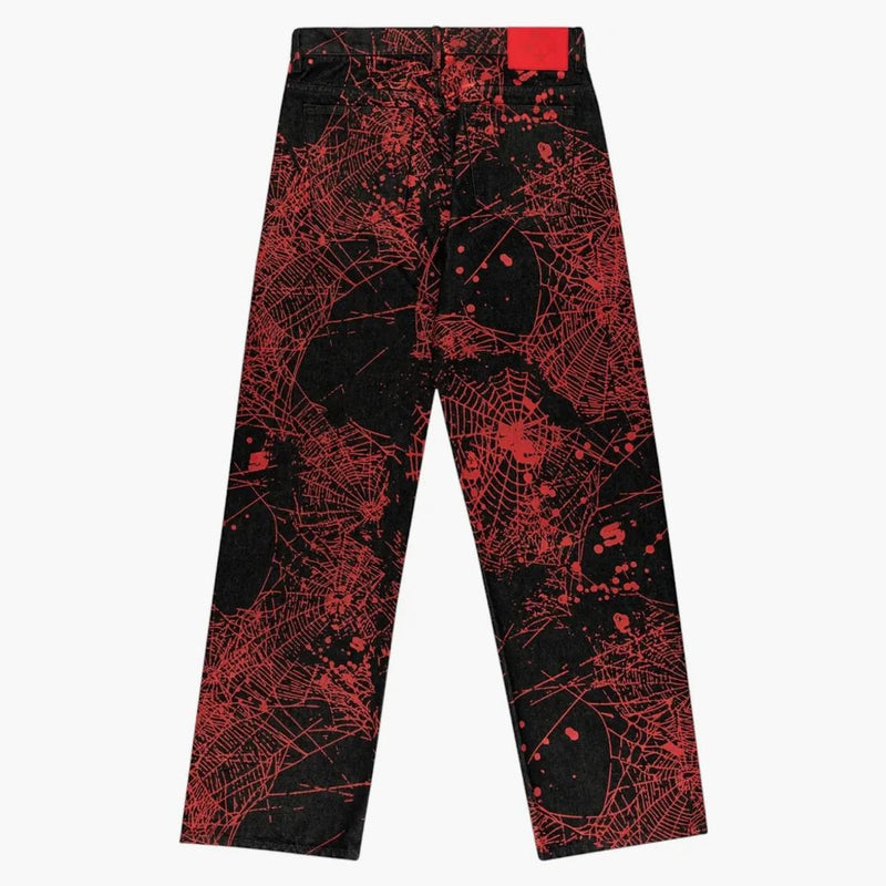 Sp5der V2 Web Denim Pant Black