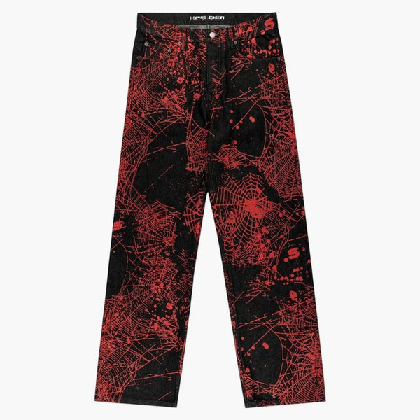 Sp5der V2 Web Denim Pant Black