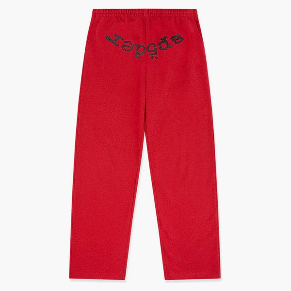 Sp5der Vvs Sweatpant Red