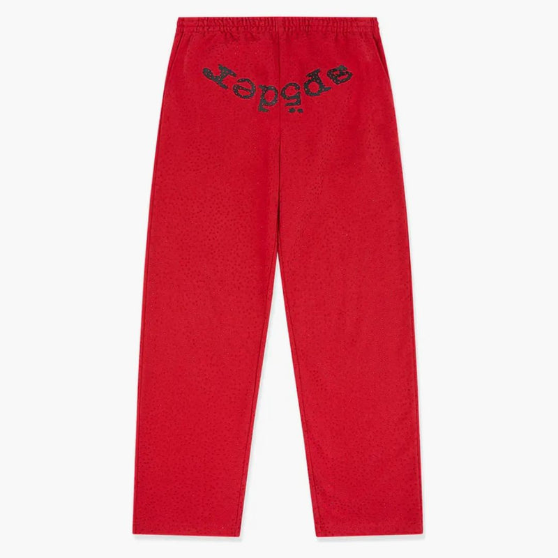 Sp5der Vvs Sweatpant Red