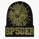 Sp5der Web Beanie Onyx/yellow