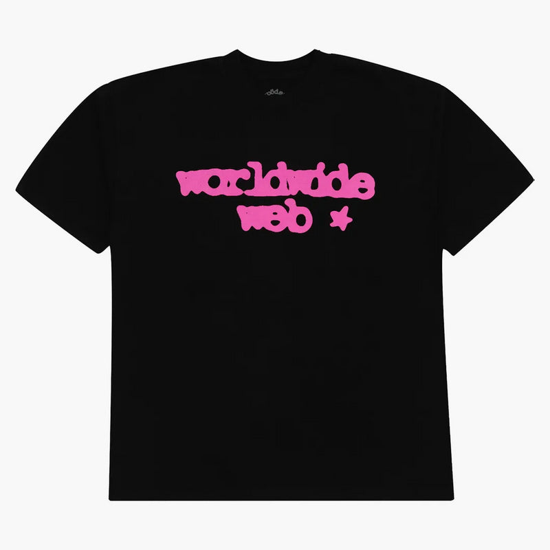Sp5der Web Tee Black/pink