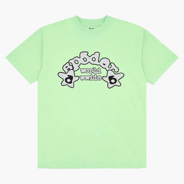 Sp5der Worldwide Tee Slime Green