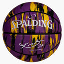Spalding X Kobe Bryant Marble Series Basketball Purple/Yellow