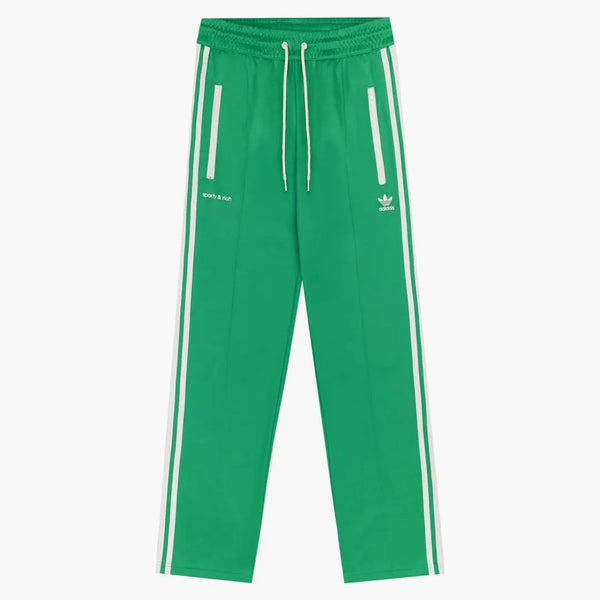 Sporty & Rich X Adidas Track Pants Jolly Green/Cream
