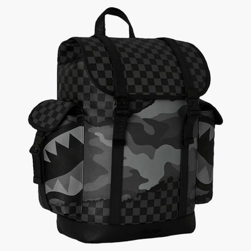 Sprayground 3:00 roztrhne to Monte Carlo (DLXV) Batoh Black/Grey