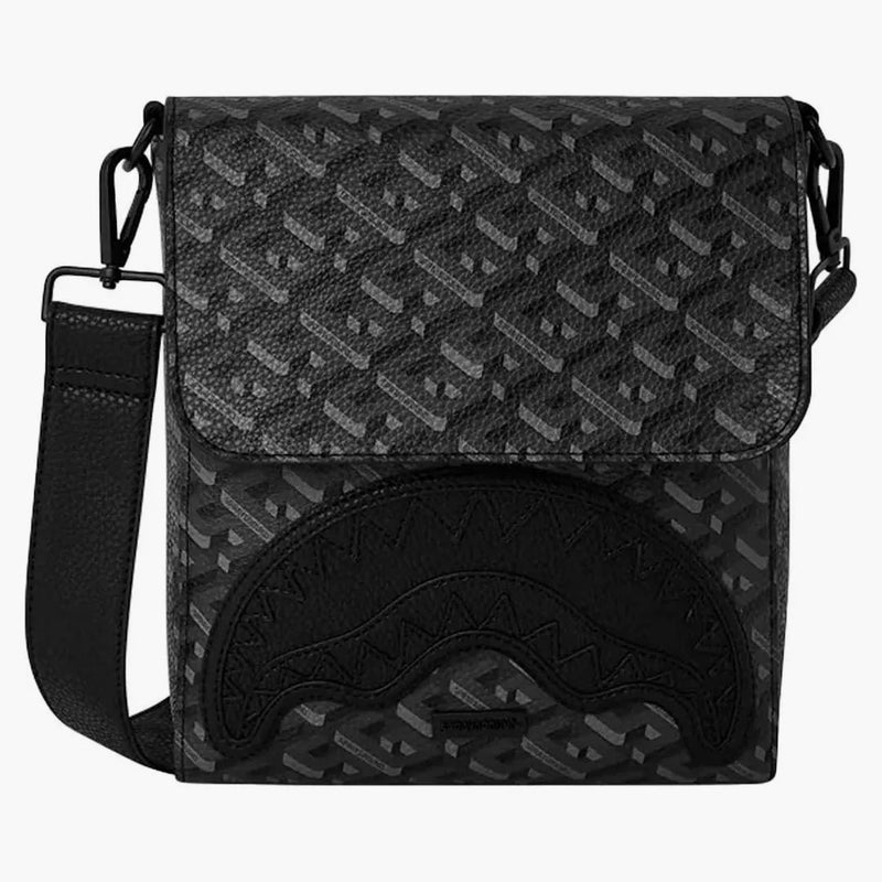 Sprayground 3DSG Blackout Sling Messenger Nero